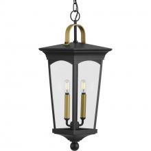  P550067-031 - Chatsworth Collection Black Two-Light Hanging Lantern