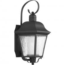  P6620-31MD - Andover Collection Black One-Light Medium Wall Lantern