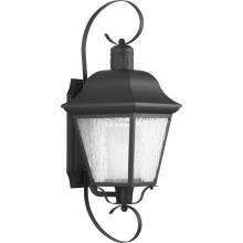  P6621-31MD - Andover Collection Black One-Light Large Wall Lantern