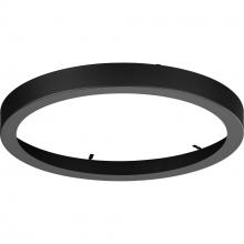 P860050-031 - Everlume Collection Black 11" Edgelit Round Trim Ring