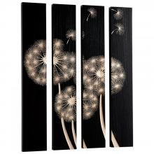  07522 - Float On Wall Art | Black