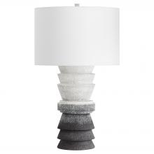  11634 - Rhodes Lamp | Grey Ombre