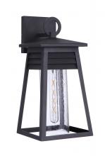  ZA2714-TB - Becca 1 Light Medium Outdoor Wall Lantern in Textured Black