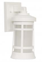  ZA2304-TW - Resilience 1 Light Small Outdoor Wall Lantern in Textured White