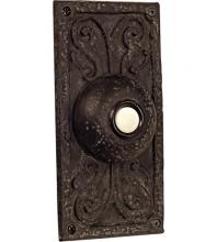  PB3037-WB - Surface Mount Designer LED Lighted Push Button in Weathered Black