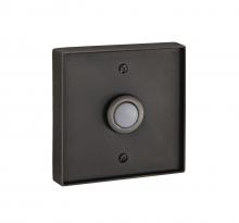 PB5016-PT - Recessed Mount LED Lighted Push Button in Pewter