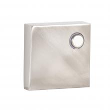  PB5009-BNK - Surface Mount LED Lighted Push Button in Brushed Polished Nickel