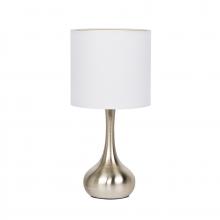  86226 - 1 Light Metal Base Table Lamp in Brushed Polished Nickel