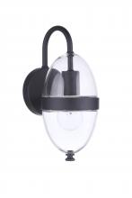  ZA3504-MN - Sivo 1 Light Small Outdoor Wall Lantern in Midnight