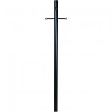  Z8792-TB - 84" Smooth Direct Burial Post w/ Photocell in Textured Black