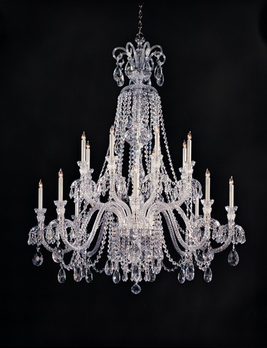 Pemba Lighting Electrical Automation, Light Crystal Polished Chrome Chandelier