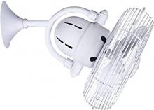  KC-WH - Kaye 90° oscillating 3-speed ceiling or wall fan in gloss white finish.