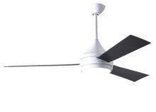 Matthews Fan Company DA-WH-BB - Donaire Wet Location 3-Blade Paddle-style fan constructed of 316 Marine Grade Stainless Steel with