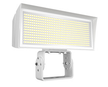 RAB Lighting FFLEDLTW - FLOODLIGHTS 18739-38662 LUMENS FFLED LARGE FIELD ADJUSTABLE 5000K/4000K TRUNNION MOUNT WHITE