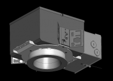 RAB Lighting NDIC4R20L - ROUGH-IN IC RATED 4" ROUND 20W LUTRON 0-10V DIMMING DRIVER