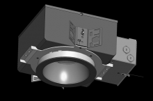 RAB Lighting NDIC6R20L - ROUGH-IN IC RATED 6" ROUND 20W LUTRON 0-10V DIMMING DRIVER