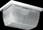  VAN4F32QT - Vandalproof, 2400 lumens, VAN4, 12 Inches X 12 Inches Ceiling 32W CFL Qt