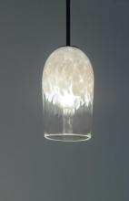 ROSE-CYL-CLWH-BZ-47 - Rose Cylinder -Pendant - Incandescent 47" OA Drop-Clear White