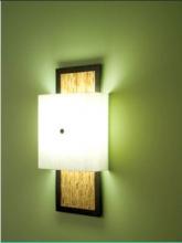  WIN-SV-SN-RB - Windows-Sconce-Fluorescent-Snow  Diffuser-Root Beer Windows, Silver Platform