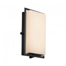  FSN-7562W-OPAL-MBLK - Avalon Small ADA Outdoor/Indoor LED Wall Sconce