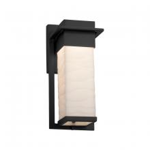  PNA-7541W-WAVE-MBLK - Pacific Small Outdoor LED Wall Sconce