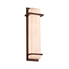  PNA-7614W-WAVE-DBRZ - Monolith 20" LED Outdoor/Indoor Wall Sconce