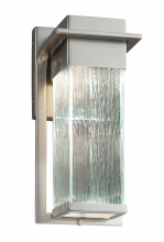  FSN-7541W-RAIN-NCKL - Pacific Small Outdoor LED Wall Sconce