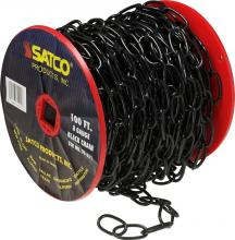  79/211 - 8 Gauge Chain; Black Finish; 100 Feet To Reel; 1 Reel To Master; 35lbs Max
