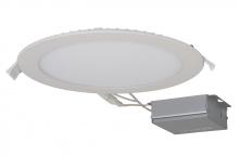  S11608 - 24 watt LED Direct Wire Downlight; Edge-lit; 8 inch; 5000K; 120 volt; Dimmable; Round; Remote Driver