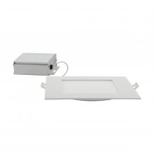  S11831 - 24 Watt; LED Direct Wire Downlight; Edge-lit; 8 inch; CCT Selectable; 120 volt; Dimmable; Square;