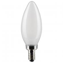  S21280 - 5.5 Watt B11 LED; Frost; Candelabra base; 90 CRI; 4000K; 120 Volt