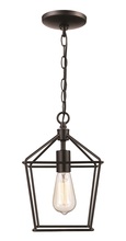 Trans Globe 30261 BK - Lacey Too 1-Light Lantern Pendant
