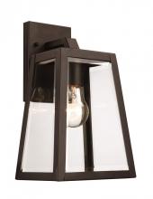 Trans Globe 50211 BK - Obsidian 12" Wall Lantern.