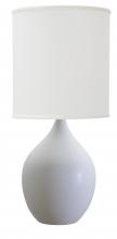  GS201-WM - Scatchard Stoneware Table Lamp