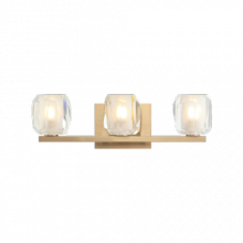 Matteo Lighting S04103AG - Carleton Aged Gold Brass Vanity