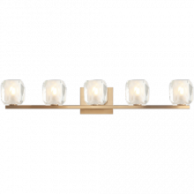 Matteo Lighting S04105AG - Carleton Aged Gold Brass Vanity