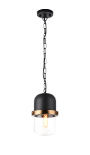 Matteo Lighting C73801MBCL - Tillie Matte Black Pendant