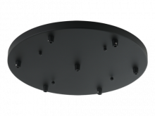  CP0107MB - Multi Ceiling Canopy Matte Black Canopy