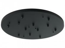  CP0112MB - Multi Ceiling Canopy Matte Black Canopy
