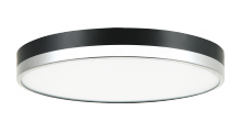 Matteo Lighting M15302BKCH - Tone Black and Chrome Ceiling Mount