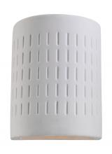  83046-714 - Paintable Ceramic Sconces transitional 1-light outdoor exterior Dark Sky compliant wall lantern scon