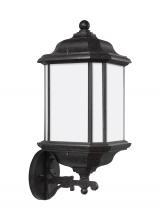  84532-746 - Kent traditional 1-light outdoor exterior large uplight wall lantern sconce in oxford bronze finish