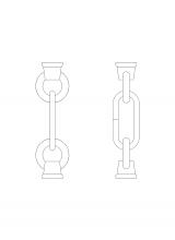  9122-819 - Link and Loop in Weathered Iron