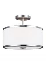  SF335SN/CH - Semi-Flush Mount