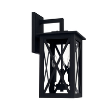  926631BK - 3 Light Outdoor Wall Lantern