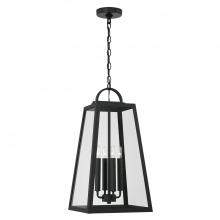  943744BK - 4 Light Outdoor Hanging Lantern