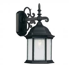  9833BK - 1 Light Outdoor Wall Lantern