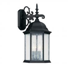 Capital 9834BK - 3 Light Outdoor Wall Lantern