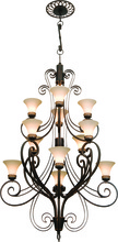  5189MG/1576 - Mirabelle (4+4+4) Light 3 Tier Foyer