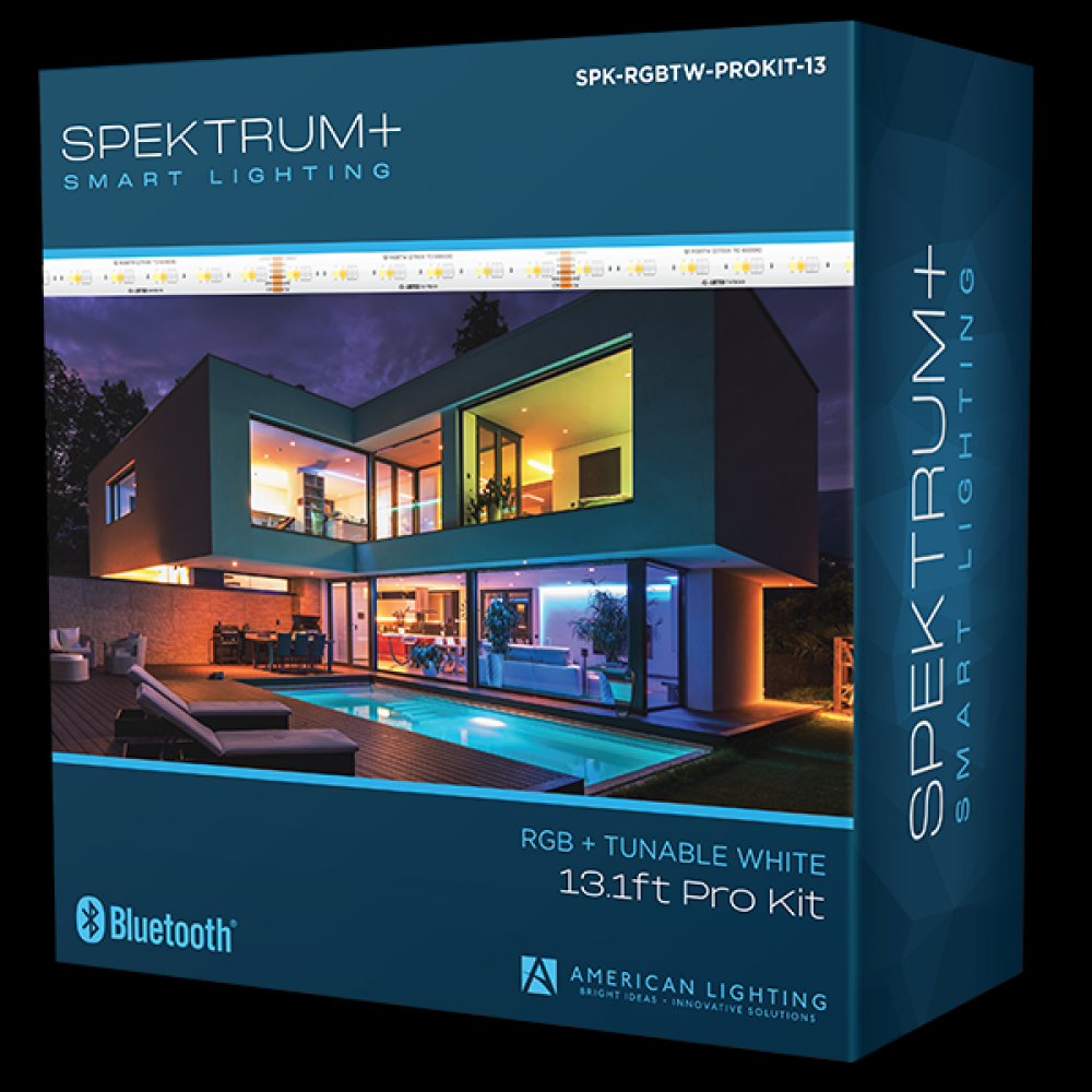 Spektrum+ RGBTW Tape Light 13.1ft Prokit